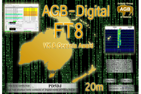 PD5DJ-FT8_OCEANIA-20M_AGB