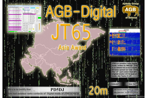 PD5DJ-JT65_ASIA-20M_AGB