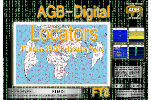 PD5DJ-LOCATORS_FT8-25_AGB
