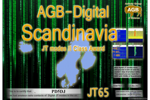 PD5DJ-SCANDINAVIA_JT65-II_AGB
