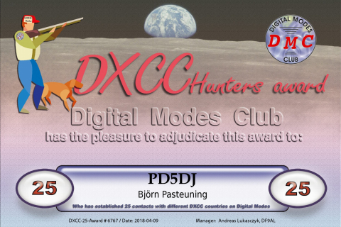 DXCC-25-6767-PD5DJ