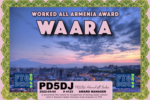 PD5DJ-WAARA-WAARA_FT8DMC