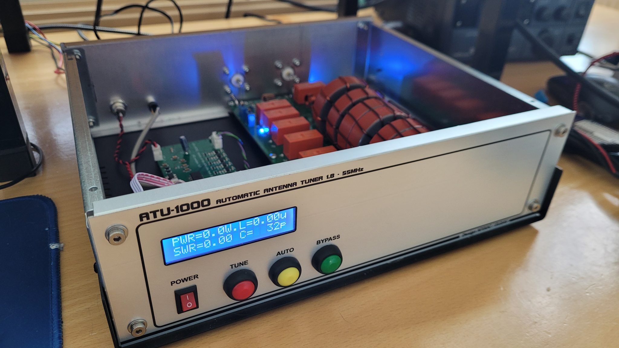 Kit Diy Accordeur D’antenne Automatique 7x7 (atu-100 Mini Par N7ddc 7